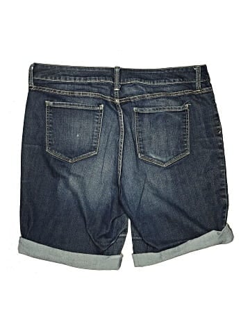 St. John's Bay Denim Shorts (view 2)