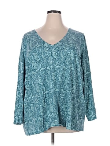 Roaman's Long Sleeve Blouse (view 1)