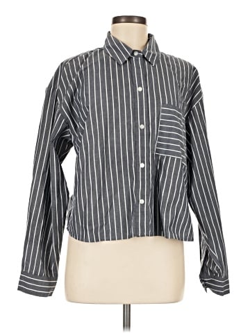 Abercrombie & Fitch Long Sleeve Button-Down Shirt (view 1)