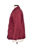 L.L.Bean 100% Polyester Argyle Burgundy Jacket Size XL (petite) - photo 5