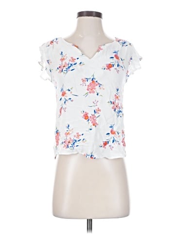 Sweet Wanderer Short Sleeve Blouse (view 1)