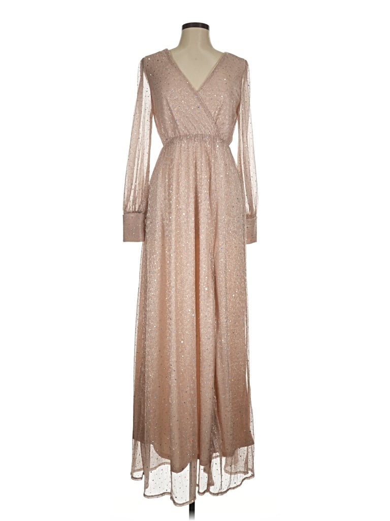 Pre-owned Baltic Born Casual Dress In Tan