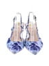 Nine West Floral Blue Heels Size 9 - photo 2