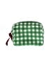 Unbranded Checkered-gingham Green Makeup Bag One size - photo 1