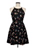 Soprano Floral Black Cocktail Dress Size M - photo 1