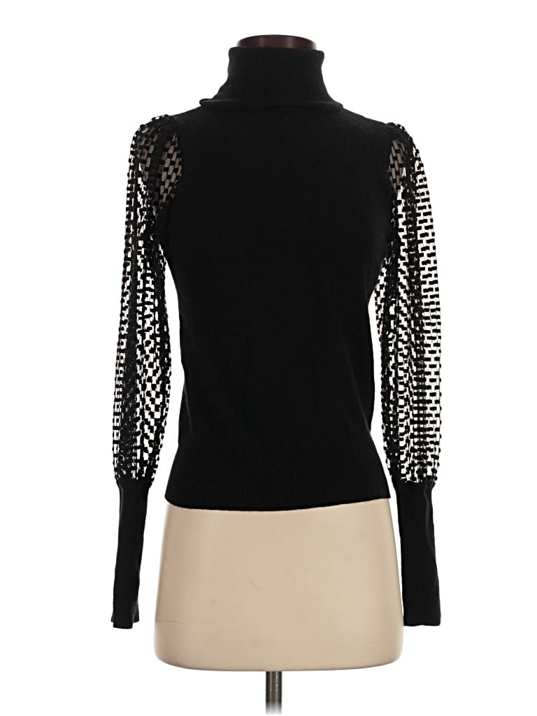 Pre-owned Aqua Turtleneck Sweater In Black