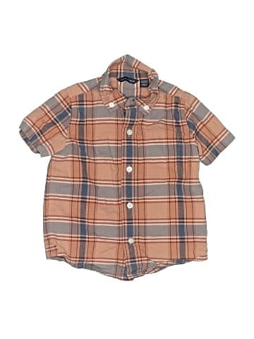 Janie and Jack Short Sleeve Button-Down Shirt (view 1)