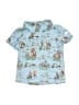 BURLEBO Blue Short Sleeve Polo Size 2T - photo 1