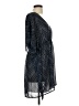 Merona 100% Polyester Black Cocktail Dress Size L - photo 4