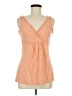 lucy Orange Sleeveless Blouse Size M - photo 1