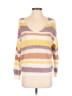Love Tree 100% Acrylic Stripes Tan Pullover Sweater Size S - photo 1