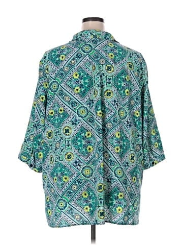 Catherines 3/4 Sleeve Blouse (view 2)