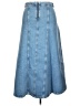 Zara Blue Denim Skirt Size XL - photo 2