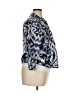 Chico's Print Blue Jacket Size XL (3) - photo 4