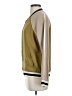 Mystree 100% Polyester Color Block Gold Green Track Jacket Size S - photo 5