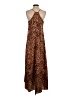 Nicole Miller 100% Polyester Animal Print Brown Casual Dress Size S - photo 2