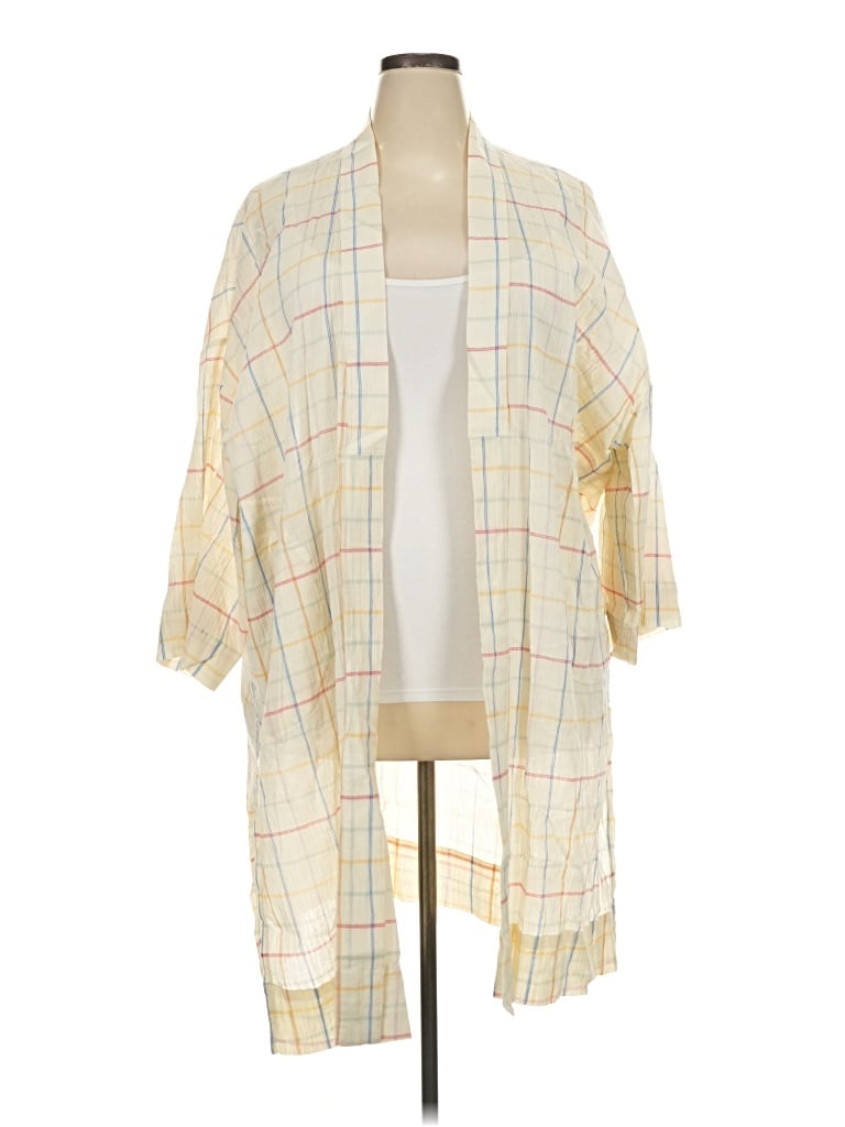 Pre-owned Madewell Kimono In Yellow