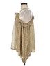 Easel 100% Polyester Gold Sleeveless Blouse Size M - photo 5