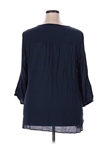 Cj Banks 3/4 Sleeve Blouse (view 2)