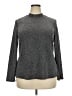 ModCloth Gray Long Sleeve Top Size 2X - photo 1