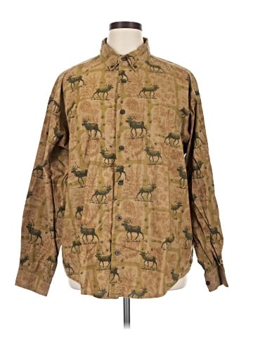 Woolrich Long Sleeve Button-Down Shirt (view 1)