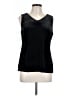 Charter Club Black Sleeveless Top Size L (petite) - photo 1