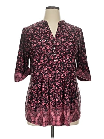 Cocomo 3/4 Sleeve Blouse (view 1)