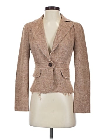 Bebe Wool Blazer (view 1)