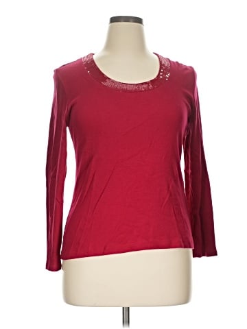 Apt. 9 3/4 Sleeve Top (view 1)