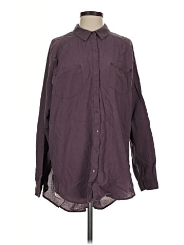 Free People Long Sleeve Button-Down Shirt (view 1)