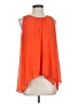 Zara Basic Orange Sleeveless Blouse Size S - photo 1