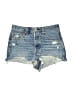 Levi's Blue Denim Shorts Size 29 waist - photo 1