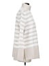 Cos 100% Cotton Stripes Ivory Turtleneck Sweater Size S - photo 4