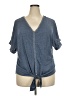 Max Studio Blue Short Sleeve T-Shirt Size 2X - photo 1