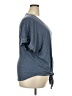 Max Studio Blue Short Sleeve T-Shirt Size 2X - photo 4