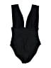 J.Crew Solid Black One Piece Swimsuit Size 4 - photo 1