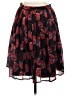 ModCloth Print Black Casual Skirt Size M - photo 2