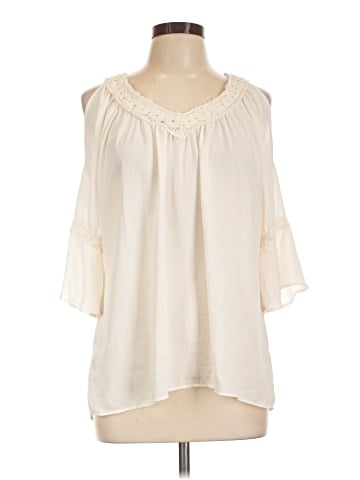 Charming Charlie 3/4 Sleeve Blouse (view 1)
