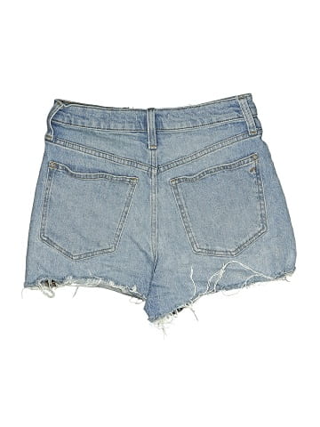 Madewell The Perfect Jean Short in Fiore Wash: Destroyed Edition (view 2)