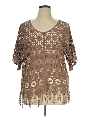 Bobeau Short Sleeve Blouse (view 1)