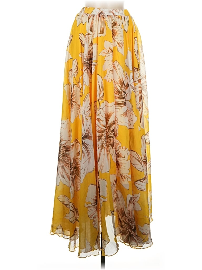 Chicwish Casual Skirt In Yellow