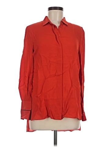 Massimo Dutti Long Sleeve Blouse (view 1)