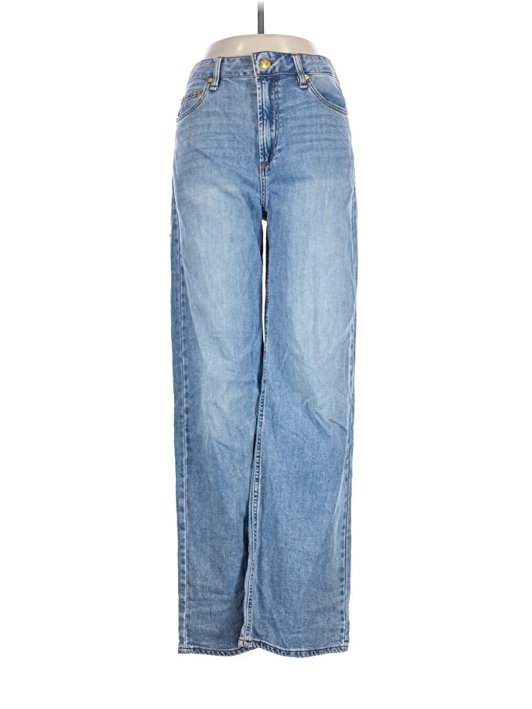 Pre-owned Oat Jeans In Blue