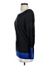 Shrinking Violet Color Block Black Pullover Sweater Size XS - photo 5