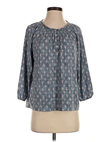 L.L.Bean 3/4 Sleeve Blouse (view 1)