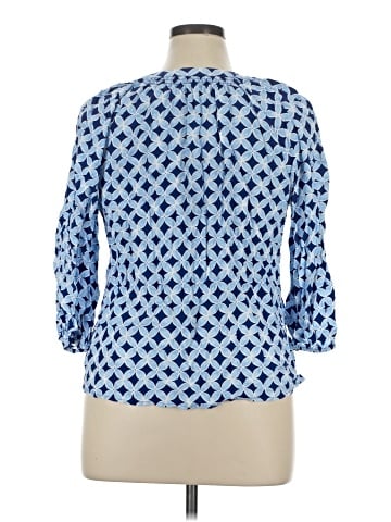 Crown & Ivy 3/4 Sleeve Blouse (view 2)