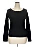 Max Studio Black Long Sleeve T-Shirt Size XL - photo 1
