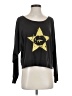 Chaser Stars Black Sweatshirt Size S - photo 1