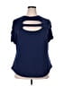 Love Blue Short Sleeve Top Size 4X - photo 1