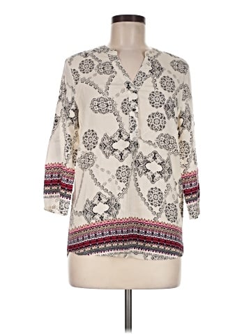 Profile 3/4 Sleeve Blouse (view 1)